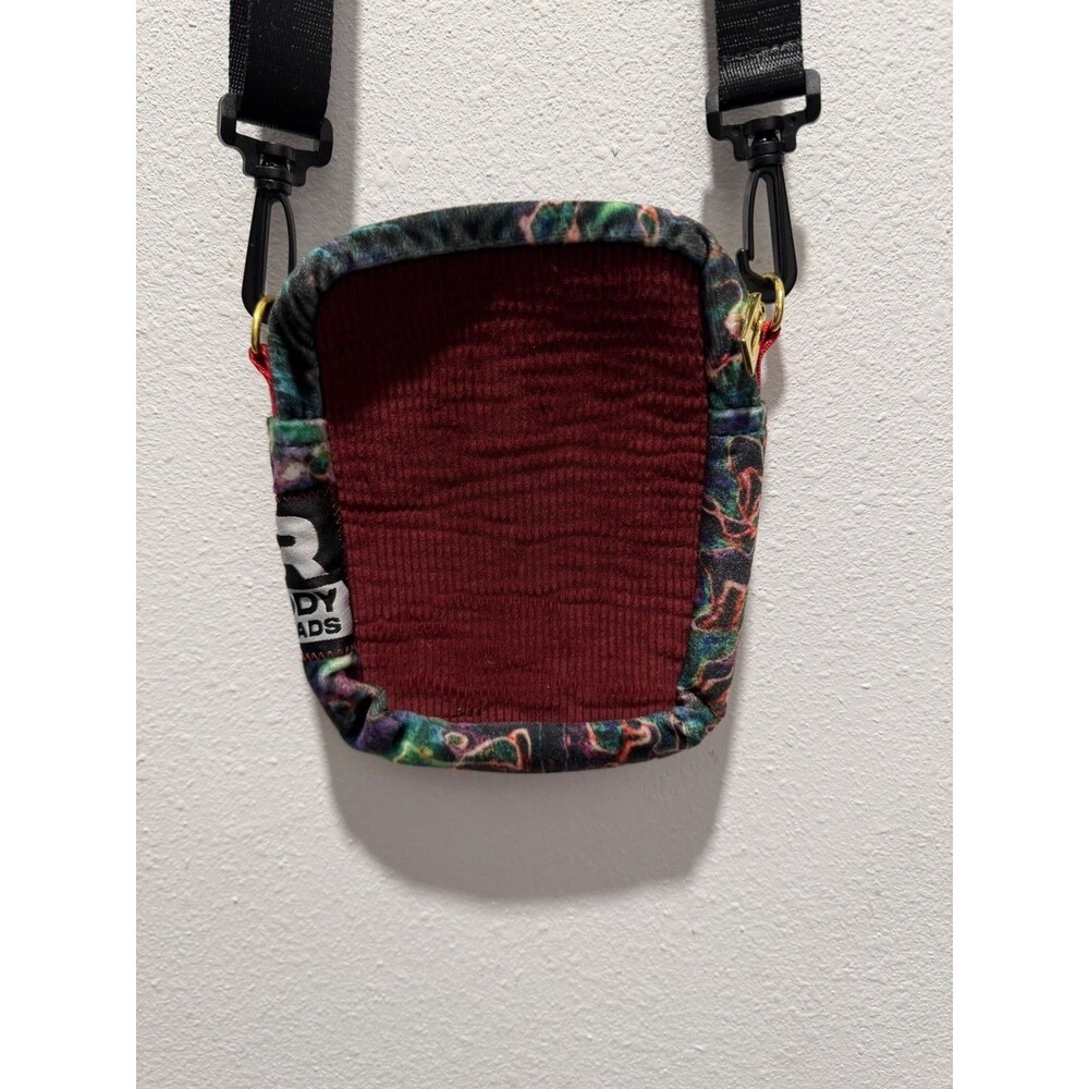 Reddy threads Maroon Velvet Patterned Crossbody Bag Purse Mini Bag ($140+)